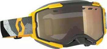 Scott Fury Light Sensitive Camo Skibrille, grau/gelb (2786047429245)