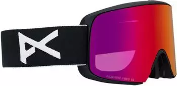 Anon M6S Skibrille schwarz, Perceive Sunny Red CAT3