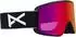 Anon M6S Skibrille schwarz, Perceive Sunny Red CAT3