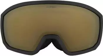 Alpina Sports Scarabeo Q-Lite Skibrille Kinder, schwarz matt