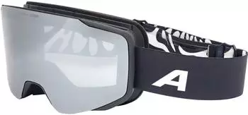 Alpina Sports Taos Q-Lite Litoff Skibrille schwarz/silber (A7308899)
