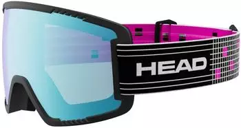 Head Contex Photo S Skibrille schwarz, Photo Blue, CAT1-3 (394435-S)