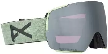 Anon M5S Skibrille soft sage, Perceive Sun Onyx, MFI Face Mask