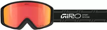 Giro Index 2.0 Stacked Skibrille schwarz, Vivid Ember/CAT2