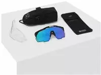 Scicon EY31030800, Scicon Aeroshade Kunken Sonnenbrille wei&szlig;/ Multimirror blau
