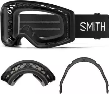 Smith Rhythm MTB + Dirt Screen, schwarz, transparent (M0044934L99MY)