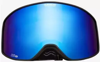 Quiksilver Storm Black Skibrille, schwarz/blau S3