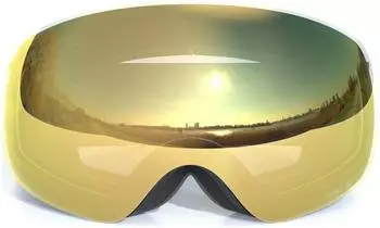 Whistler Morgins Topaz III Skibrille, schwarz/champagne (W254012)