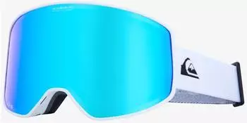 Quiksilver Storm Skibrille weiß, Clux ML Blue S3 (EQYTG03230)