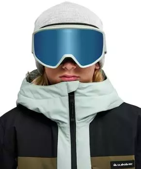 Quiksilver Harper Skibrille gr&uuml;n, S3 (CLUX ML LBLUE)