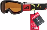Alpina A731924045101, Alpina Carvy 3.0 Kinderskibrille (451 red matt, Scheibe:...
