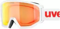 UVEX Skibrille athletic CV white matt SL/orange-green
