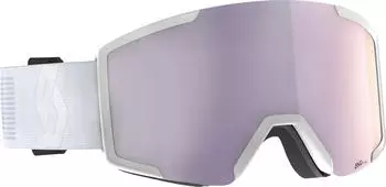 Scott Shield + Extra Brillenscheibe mineral white/amp lavender chrome (424545-7414)