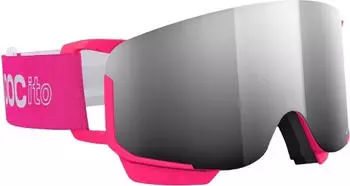POC POCito Nexal fluorescent pink/clarity pocito-partly sunny silver (Junior) (PC400699610)