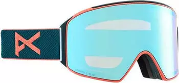 Anon M4 Cylindrical deep emerald/perceive variable blue + Ersatzglas perceive cloudy pink + MFI (Herren) (203541-06403)