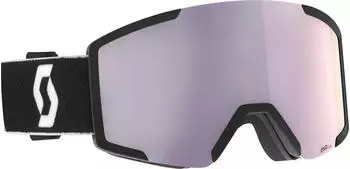 Scott Shield + Extra Brillenscheibe schwarz-wei&szlig;/amp lavender chrome (424545-1007)
