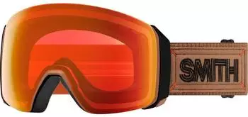 Smith 4D Mag XL Skibrille ChromaPop, black warm steel / everyday red mirror (M007833V199MP)
