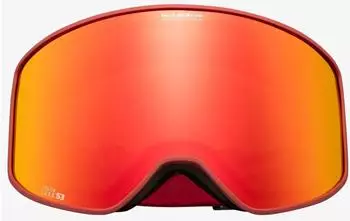 Quiksilver Storm Oxblood Red Skibrille, rot, S3 (Uni)