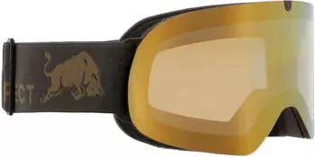 Red Bull SPECT Soar Skibrille matt greyish olive brown gold chrom