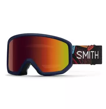 Smith Transfer Skibrille Midnight Geo Alpine, Red Sol-X Mirror S3 (M004523WS99C1)