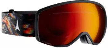 Atomic Revent JR S Flash Kinder-Skibrille, schwarz