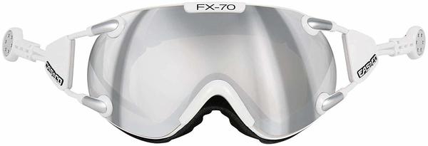 casco FX-70 Carbonic weiß/silber - L