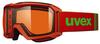 uvex Flizz Lasergold Kinderskibrille (Farbe: 3012 orange mat, lasergold clear...