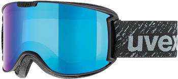 uvex Skyper LM black mat/mirror blue