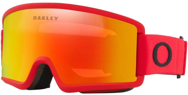 Oakley Target Line L OO7120-09 fire iridium lenses/redline strap