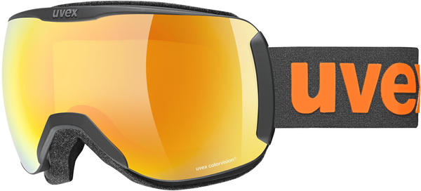 uvex Downhill 2100 CV black mat/orange-yellow