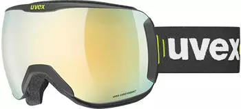 uvex Downhill 2100 CV black mat/gold-green