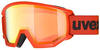 Uvex 55052005713301, uvex Athletic FM Brillenträger Skibrille (3130 fierce red mat,