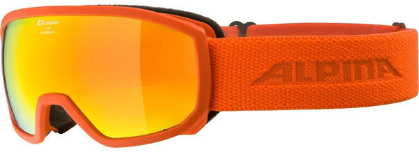 Alpina Sports Scarabeo Jr. Q-Lite A7257.8.41 pumpkin orange matt/mirror red