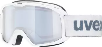 uvex Athletic FM white mat / mirror silver