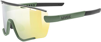 uvex sportstyle 236 Set moss green-black matt/mirror yellow