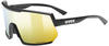 uvex Sportstyle 235 Polavision Sportbrille (Farbe: 2230 black matt,...