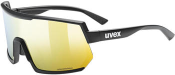 uvex sportstyle 235 P black mat/mirror yellow