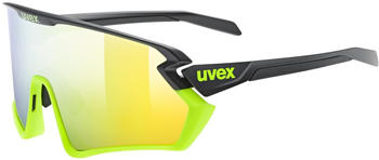 uvex sportstyle 231 2.0 black yellow matt/mirror yellow