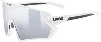 uvex sportstyle 231 2.0 Set white-black mat/mirror silver