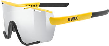 uvex sportstyle 236 Set sunbee-black matt/mirror silver