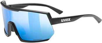 uvex sportstyle 235 P black mat/mirror blue