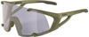 Alpina HAWKEYE Q-LITE V Unisex Gr.purple - Sportbrille - oliv-dunkelgrün