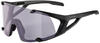 Alpina HAWKEYE Q-LITE V Unisex Gr.purple - Sportbrille - schwarz