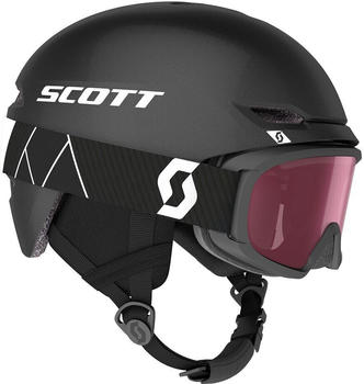Scott Junior Keeper 2 Helmet + Witty Goggle Combo Schwarz Kinder (76155235)