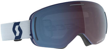 Scott Goggle LCG Evo team white/black enhancer teal chrome (76155236)
