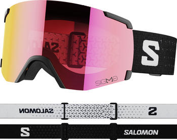 Salomon S/view Sigma Ski Goggles Rosa Poppy Red/CAT (19575105)