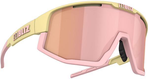 Bliz Eyewear Fusion Pastel Collection pink-matt pastel yellow-white/brown w pink multi