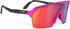Rudy Project Spinshield Air pink fluo matte/multilaser red
