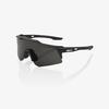 100% 100% MTB-Sportbrille Speedcraft XS Soft Tact Black - Smoke Lens Schwarz,...