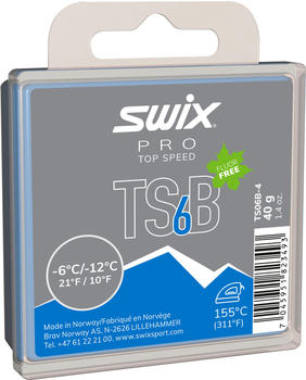 Swix TS6 Black -6°C/-12°C 40g